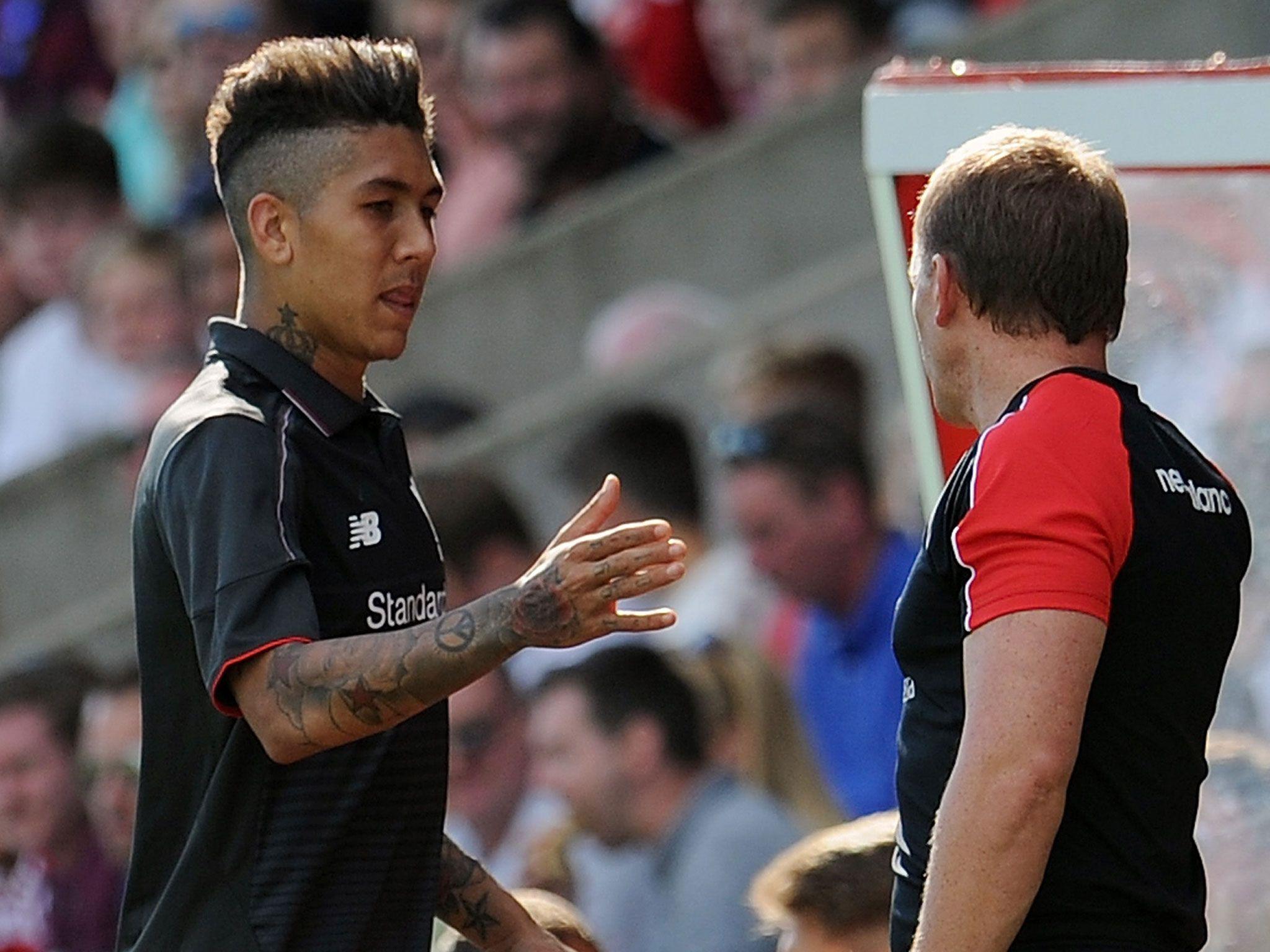 Christian Benteke and Roberto Firmino excite Liverpool manager