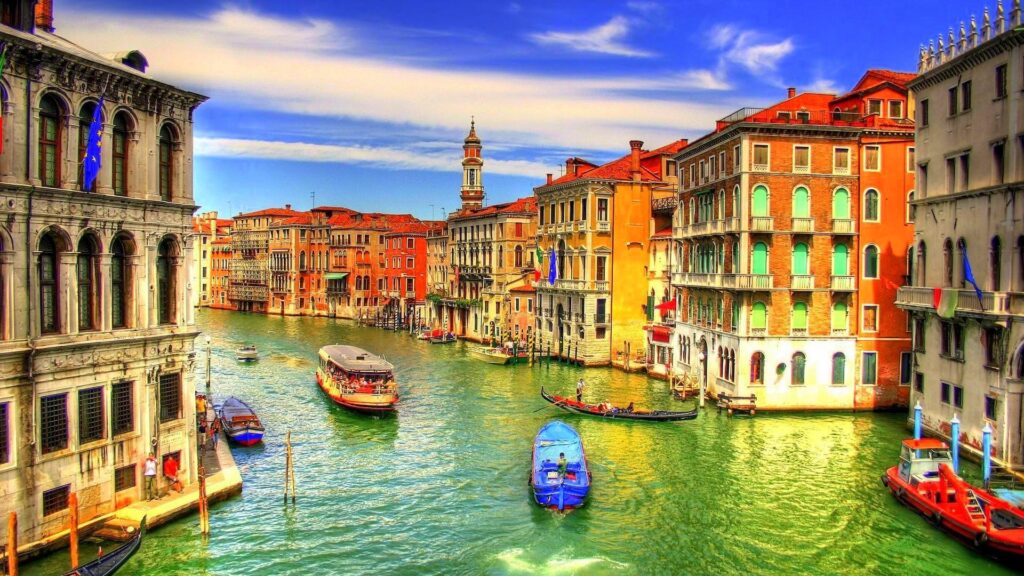 Venice City World Beautiful places 2K Wallpapers