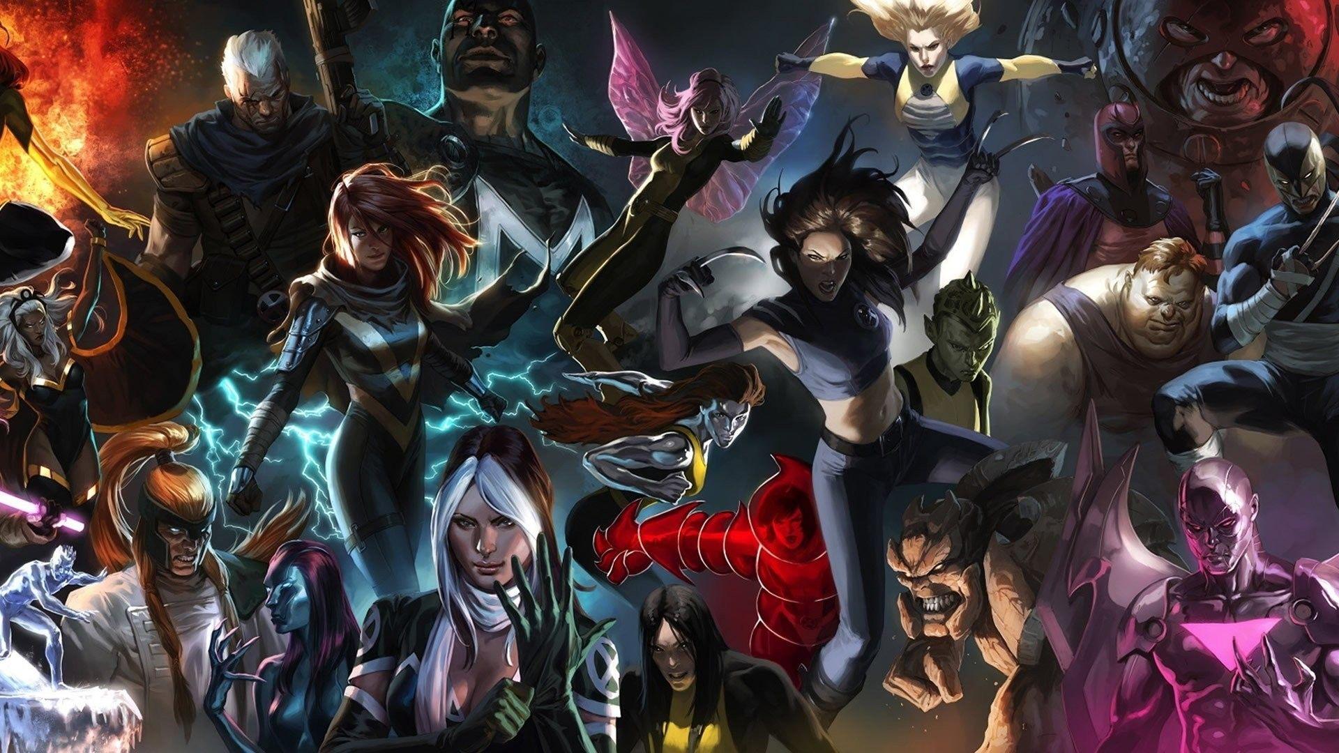 Wallpapers anime, X , X Men, Juggernaut, comics, Magneto, Ororo