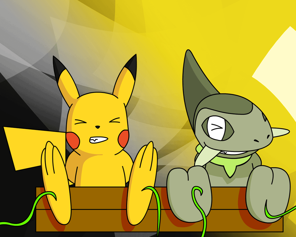 Pika and Axew