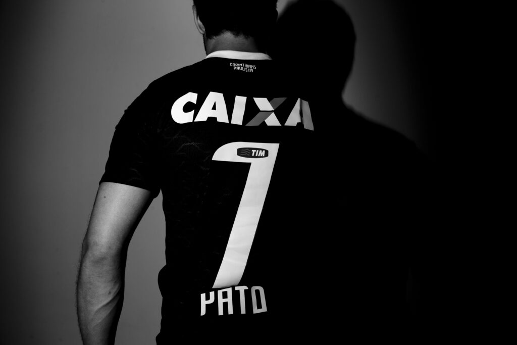 Corinthians Alexandre Pato in black wallpapers and Wallpaper