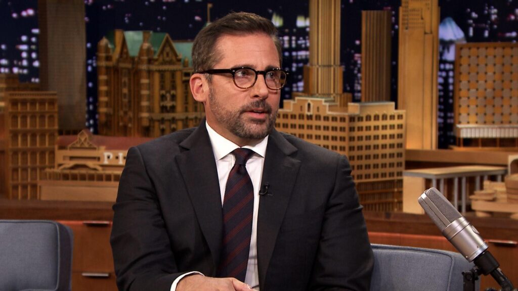 Steve Carell 2K Desk 4K Wallpapers