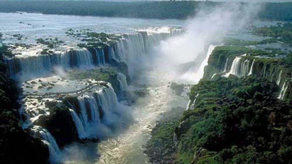 Iguazu waterfalls tourism is a national park