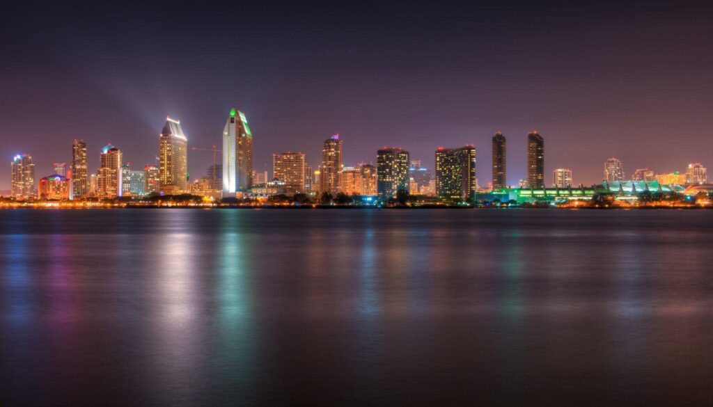 San Diego Skyline Widescreen 2K Wallpapers
