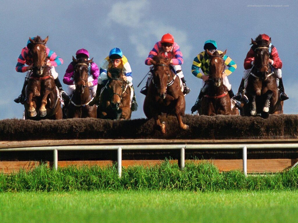 Amazing And Dashing Horse Racing Wallpapers In HD