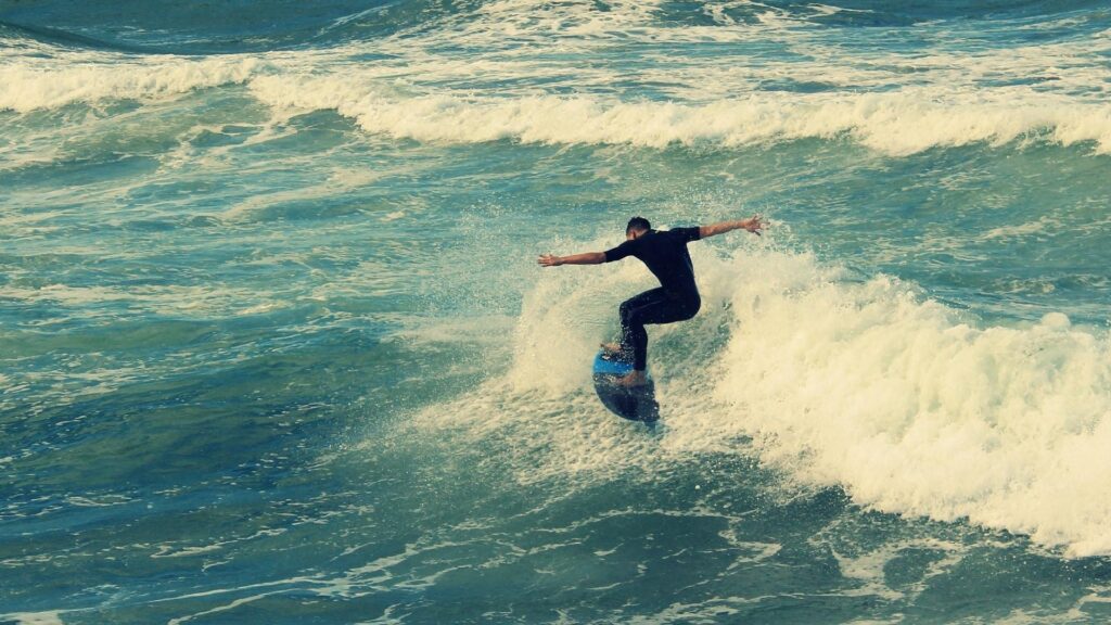 Surf, Beach, Surfing, Wave, Durban, wave, one person free Wallpaper