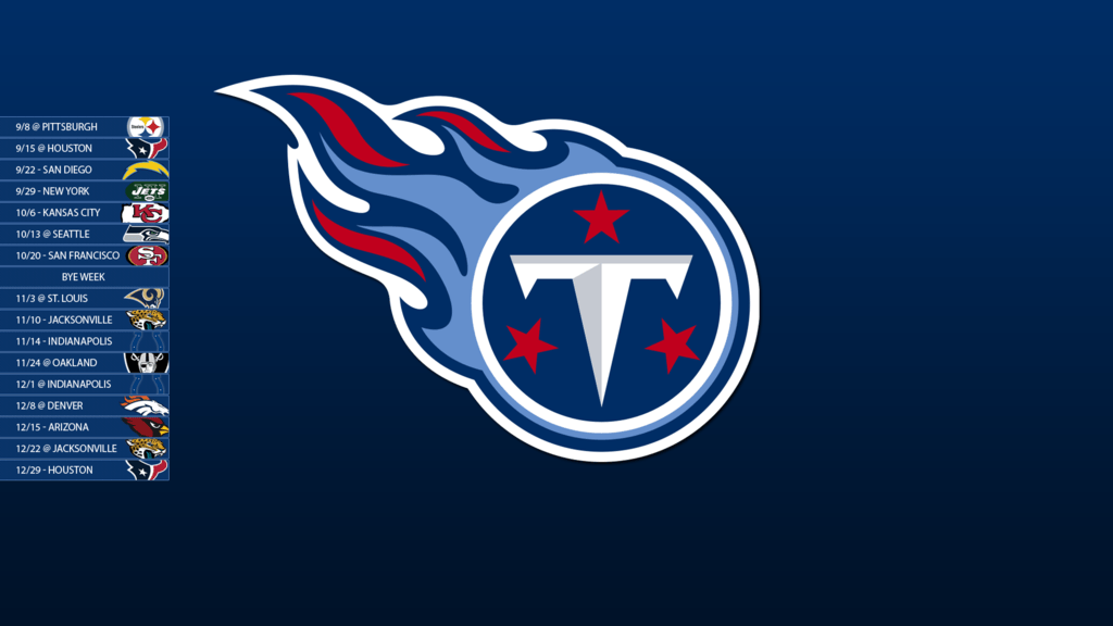 Tennessee Titans Schedule Wallpapers by SevenwithaT