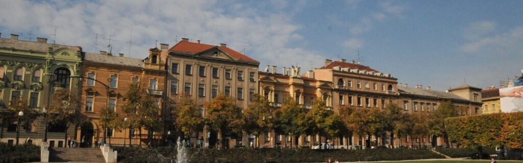 Download Wallpapers Europe, Croatia, Zagreb fountain