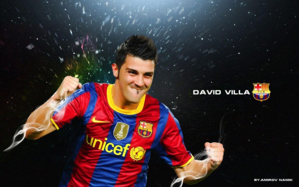David Villa FC Barcelona Wallpapers