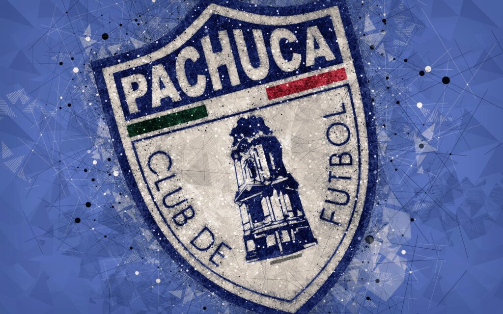 Download wallpapers CF Pachuca, k, geometric art, logo, Mexican