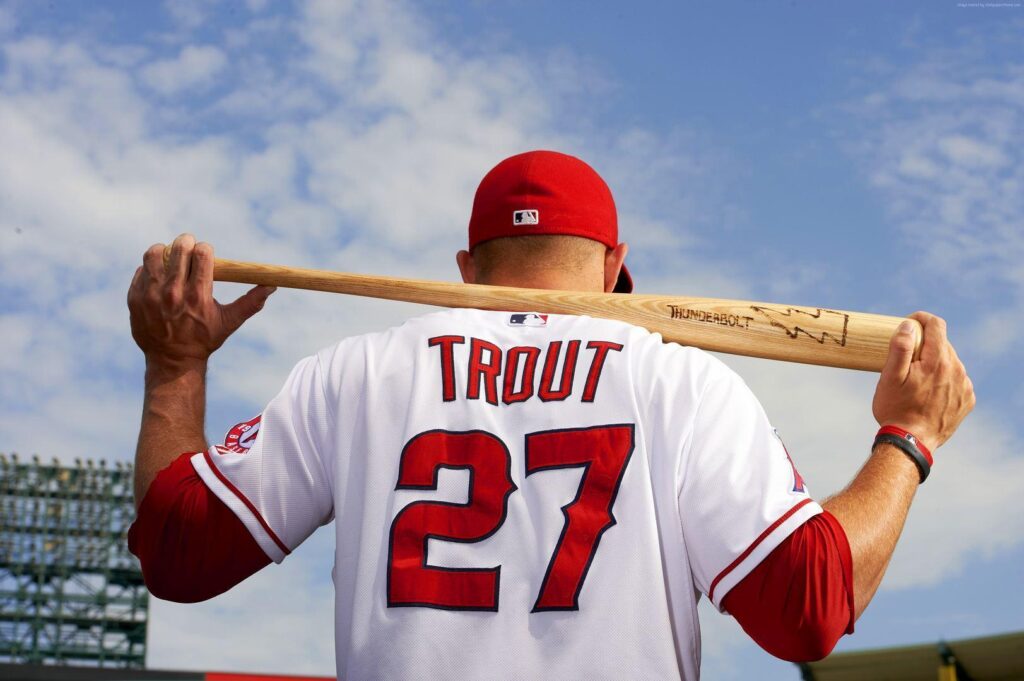 Mike Trout wallpapers 2K free download