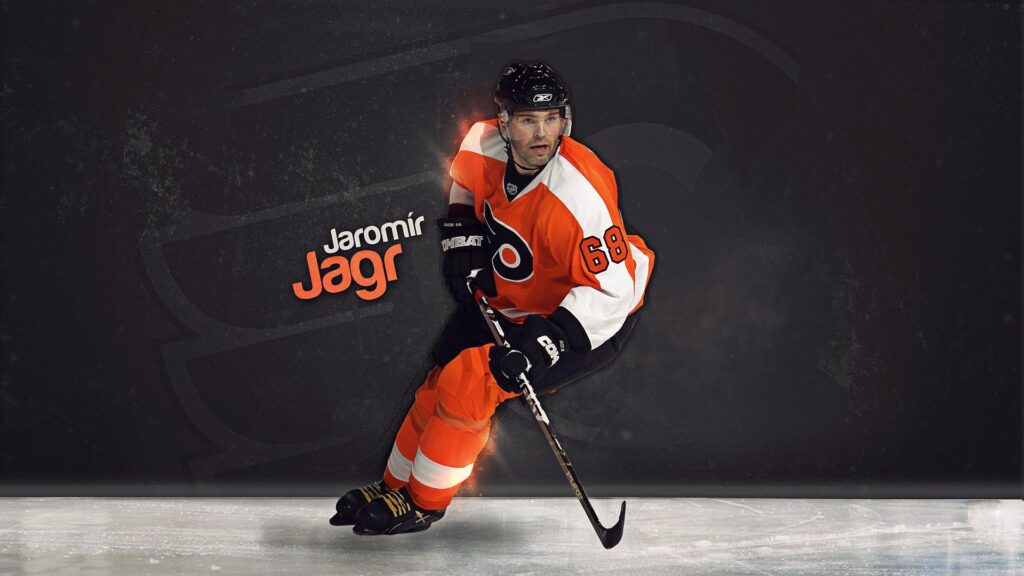 NHL Philadelphia Flyers Jaromir Jagr wallpapers in Hockey