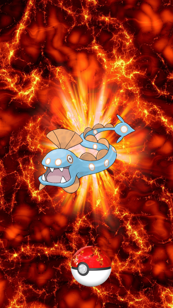 Fire Pokeball Huntail Unknown Clamperl
