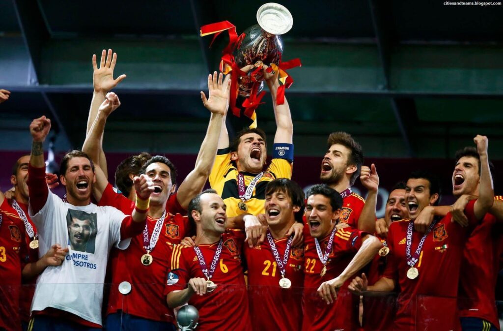 Euro Champion Spain National Legendary Football Team Hd