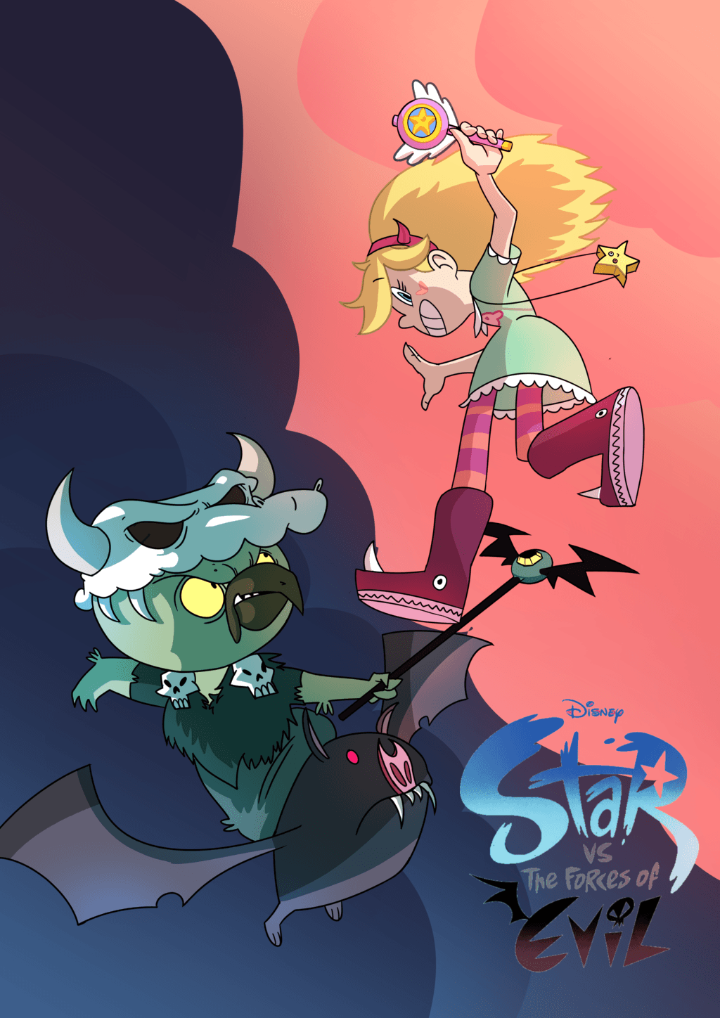 Star vs the forces of evil by NastyaTrems