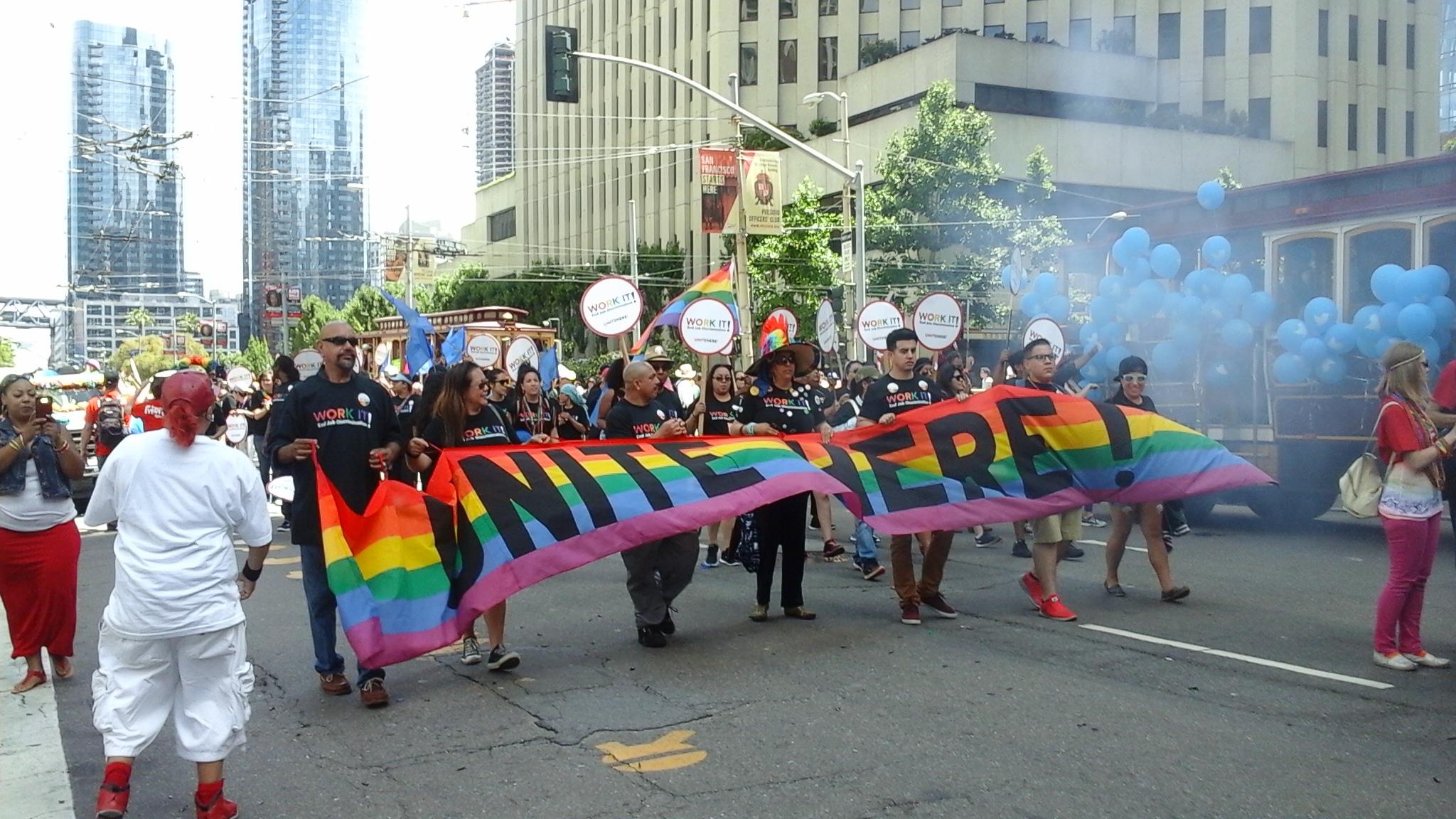 Local Marches in San Francisco’s Pride Parade – UNITE HERE