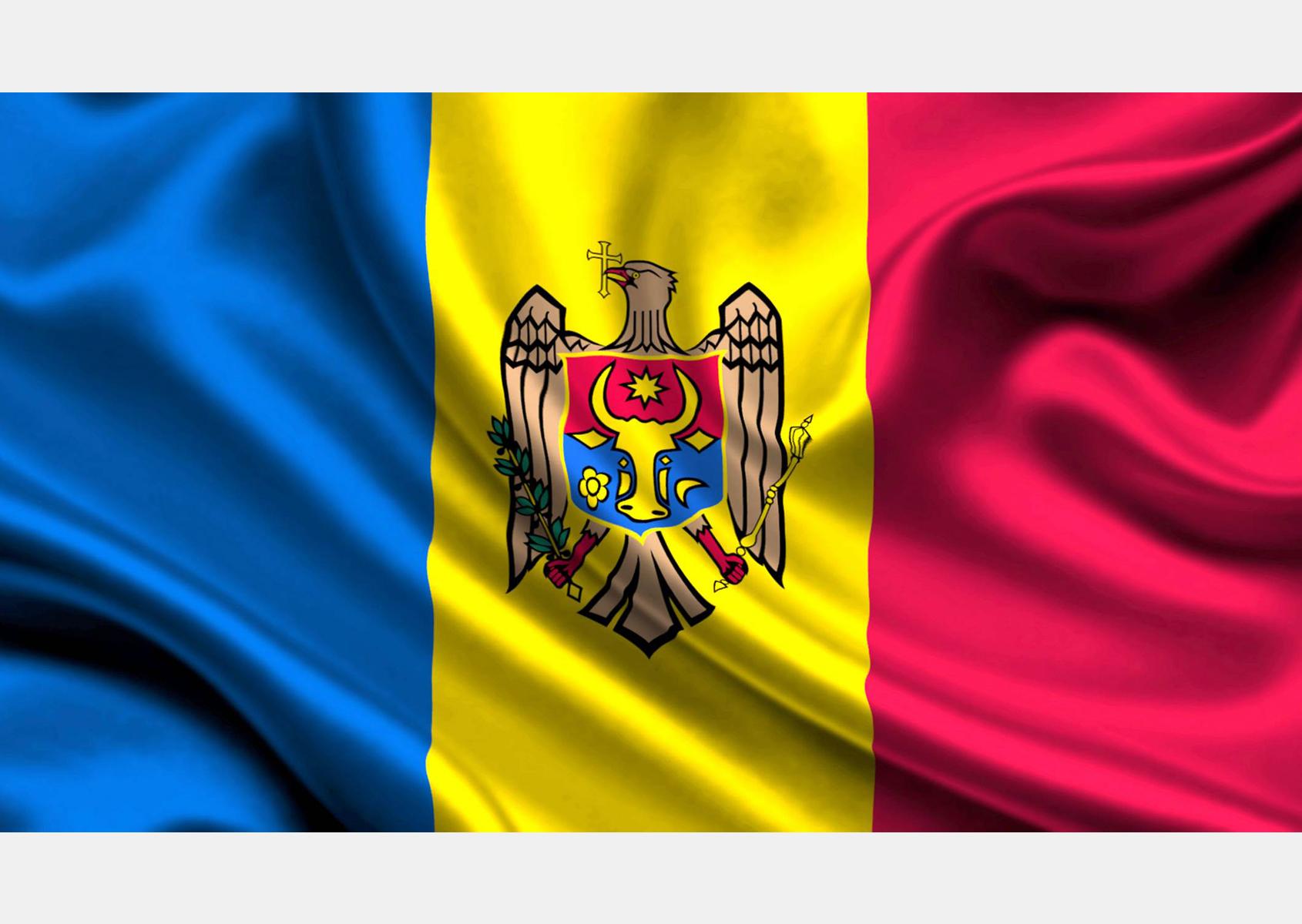 Wallpapers Flag of the Republic of Moldova