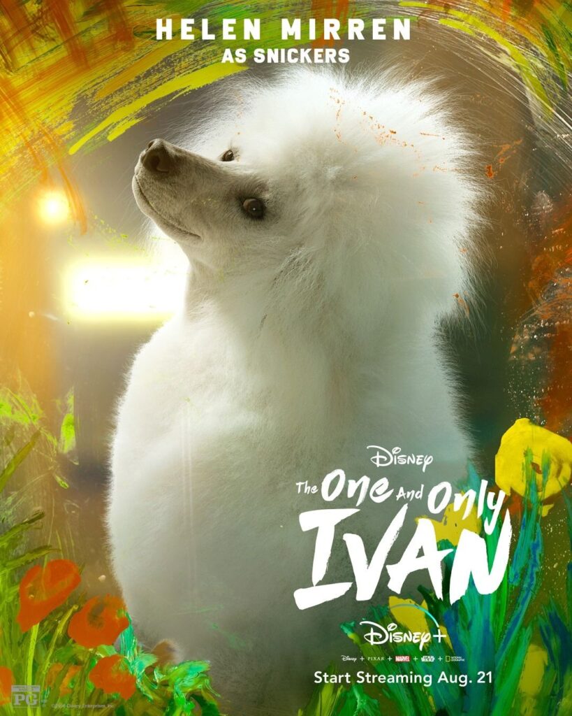 The One and Only Ivan Poster Full Size Poster Wallpaper