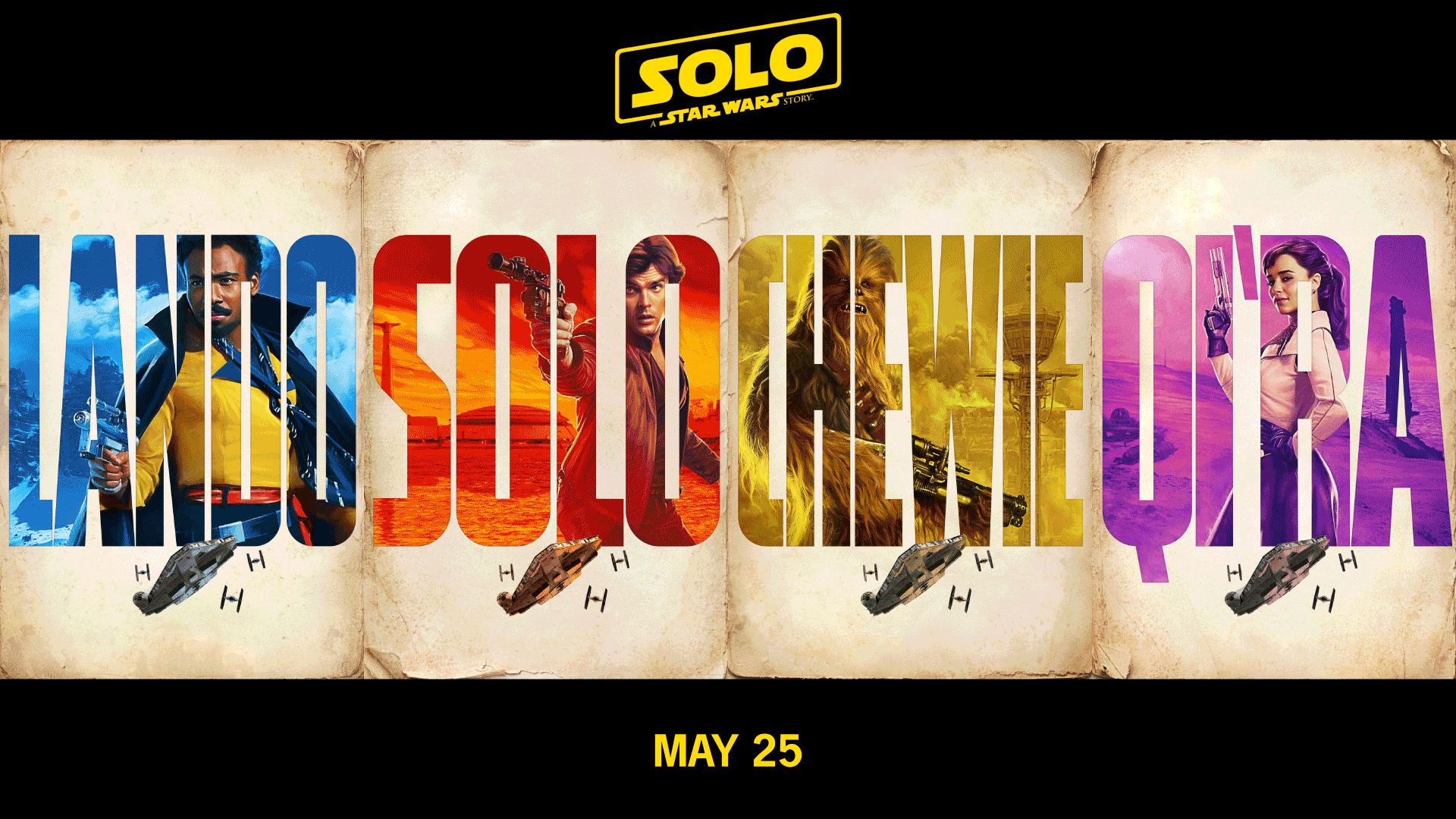 New character poster for Solo A Star Wars Story! StarWars