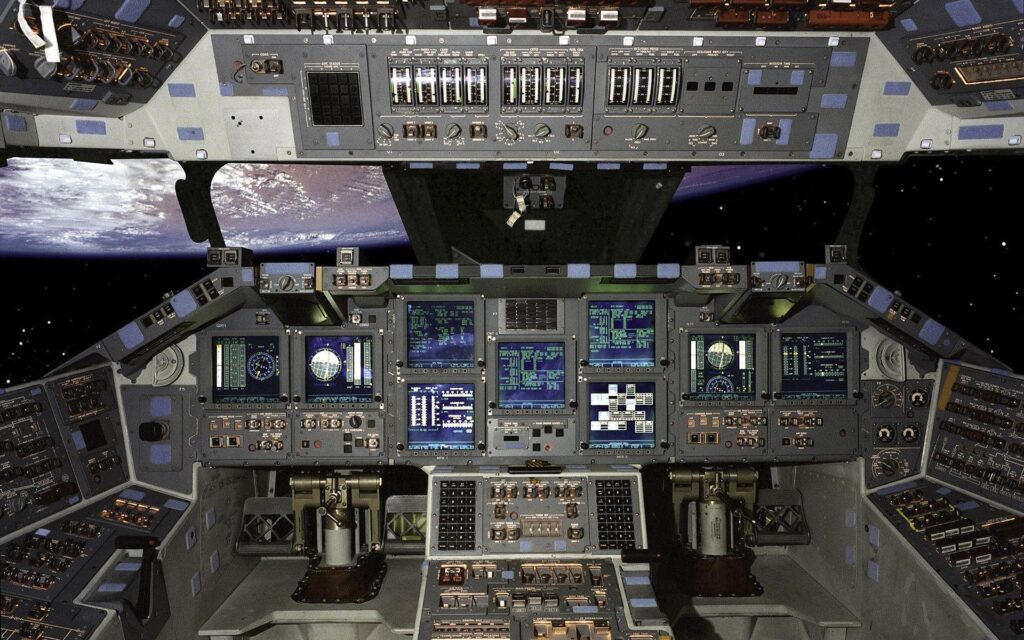 Space Shuttle Cockpit Wallpapers