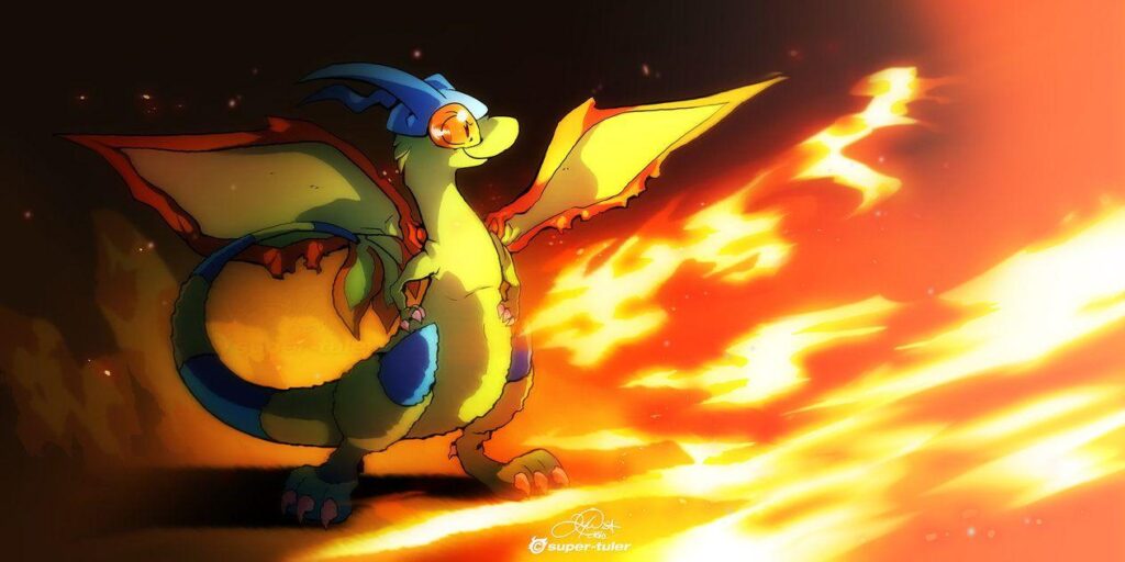 Stand brave Flygon by super