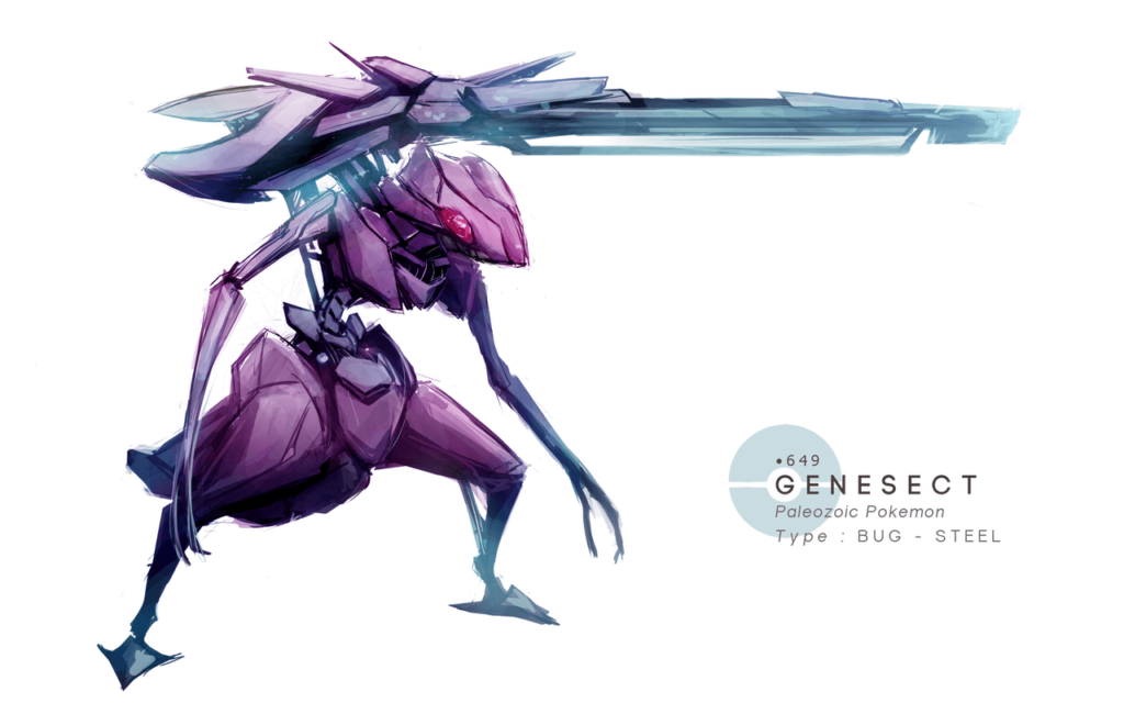 Genesect Realist style