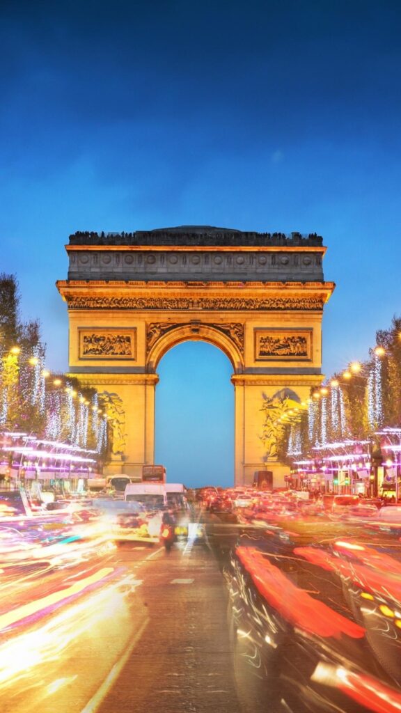 Arc de Triomphe Paris Ultra 2K wallpapers