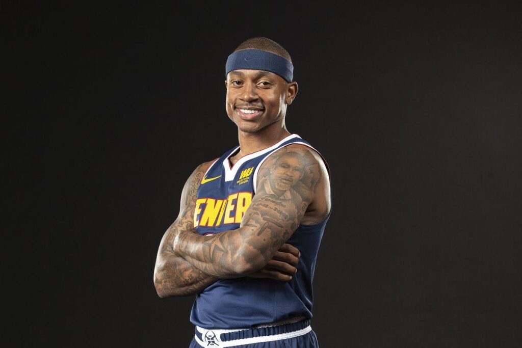 Denver Nuggets Tweet of the Week Isaiah Thomas hooks up teammates