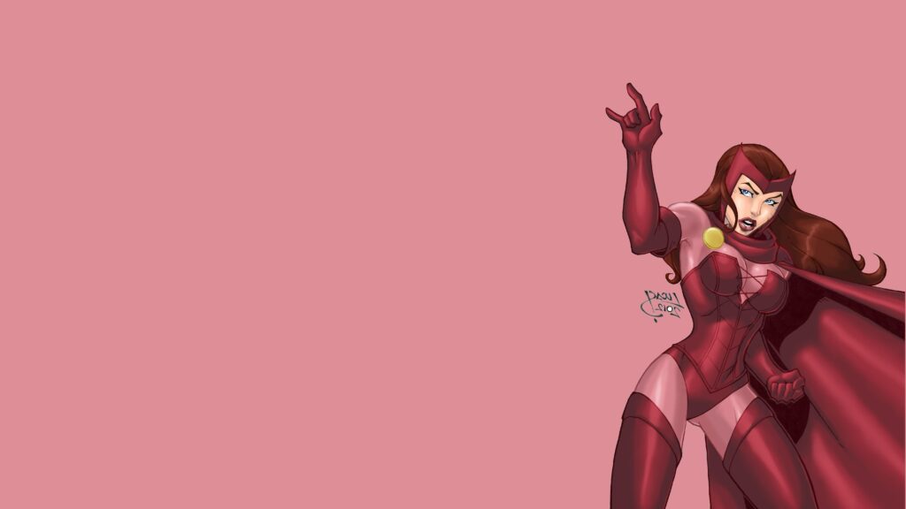 Scarlet Witch Computer Wallpapers, Desk 4K Backgrounds