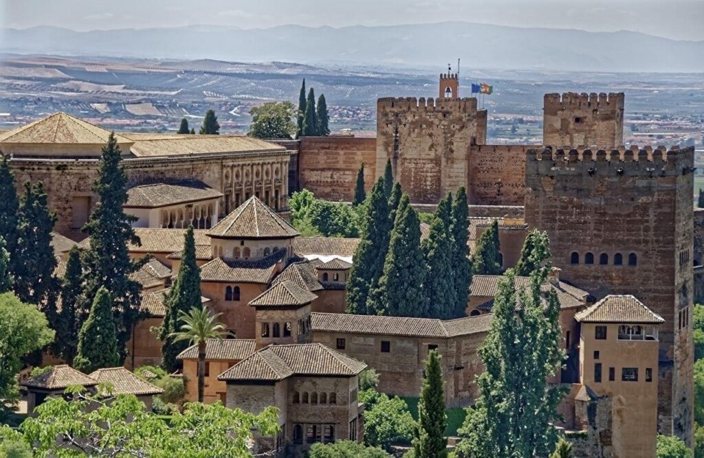 Wallpapers Spain Fortress Alhambra, Granada Castles Cities