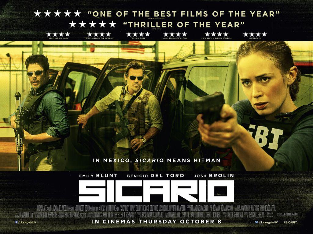 Sicario – Powerful, Intense and Thrilling – Good Watch – Vinod Narayan