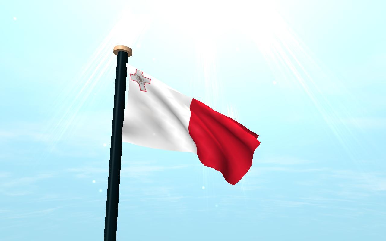 Malta Flag D Free Wallpapers for Android