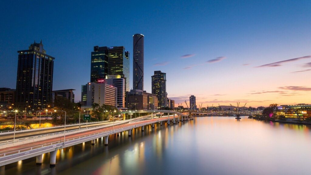 Australia, Brisbane, City, Cityscape, Skyscraper, River