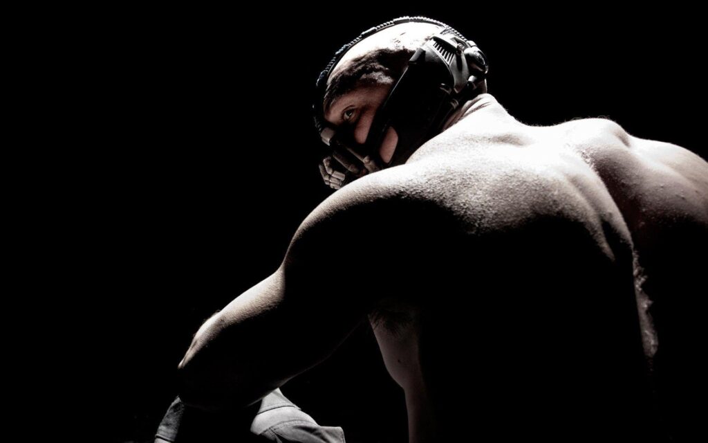 Tom Hardy as Bane in DARK KNIGHT RISES Wallpapers