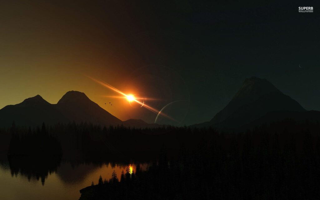 Solar eclipse wallpapers