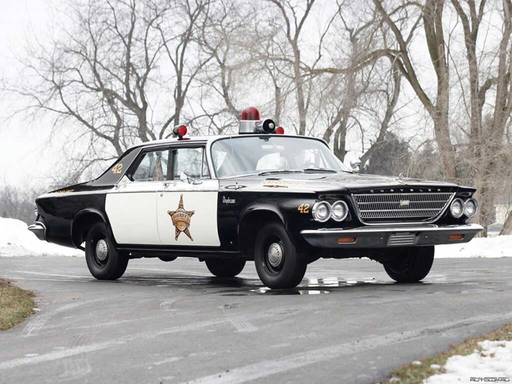 Wallpapers Chrysler Newport Police Cruiser automobile
