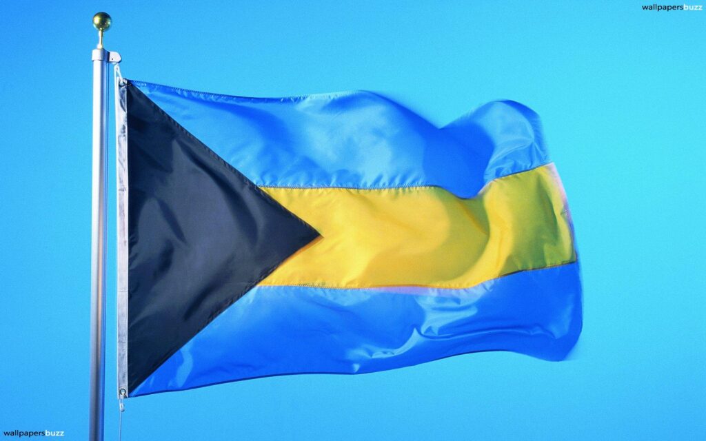 The flag of Bahamas 2K Wallpapers