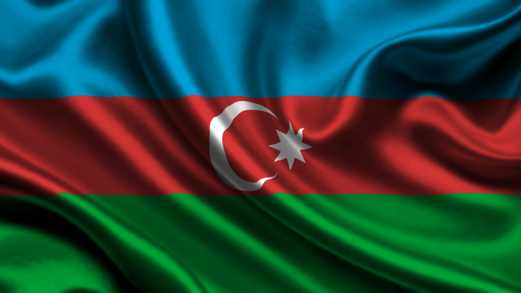 Flag of Azerbaijan 2K Wallpapers