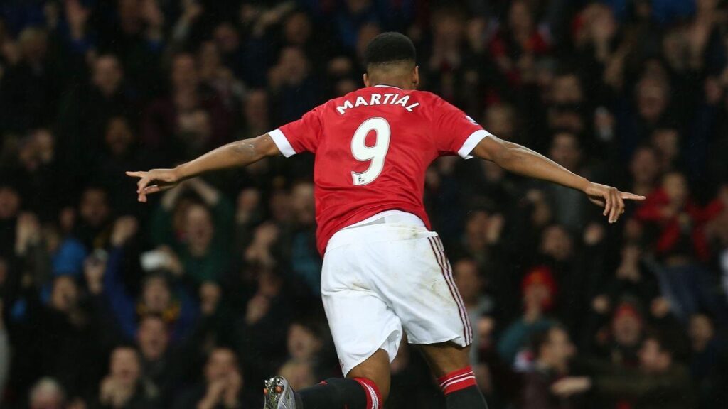 Anthony Martial wins Man of the Match award after