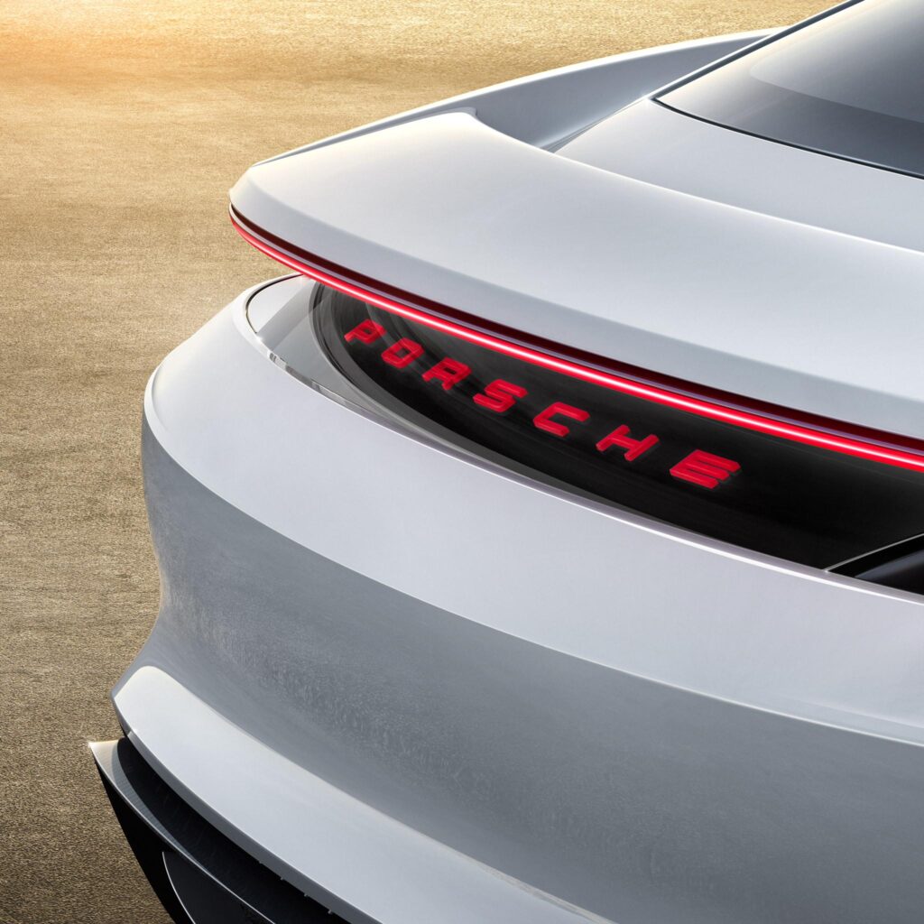 Tribute to tomorrow Porsche Concept Study Mission E