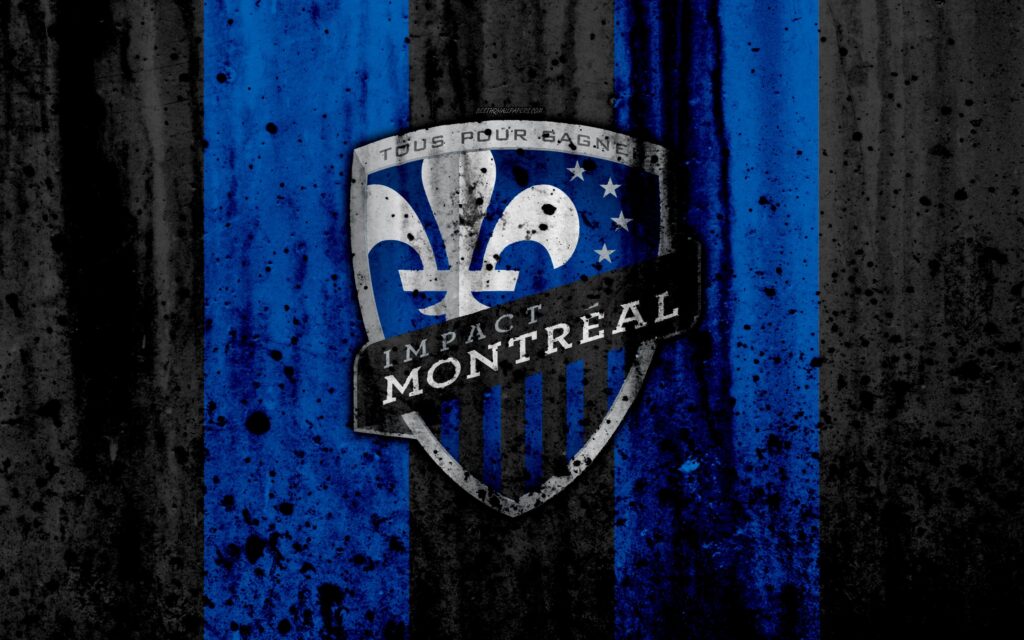 Download wallpapers k, FC Montreal Impact, grunge, MLS, art