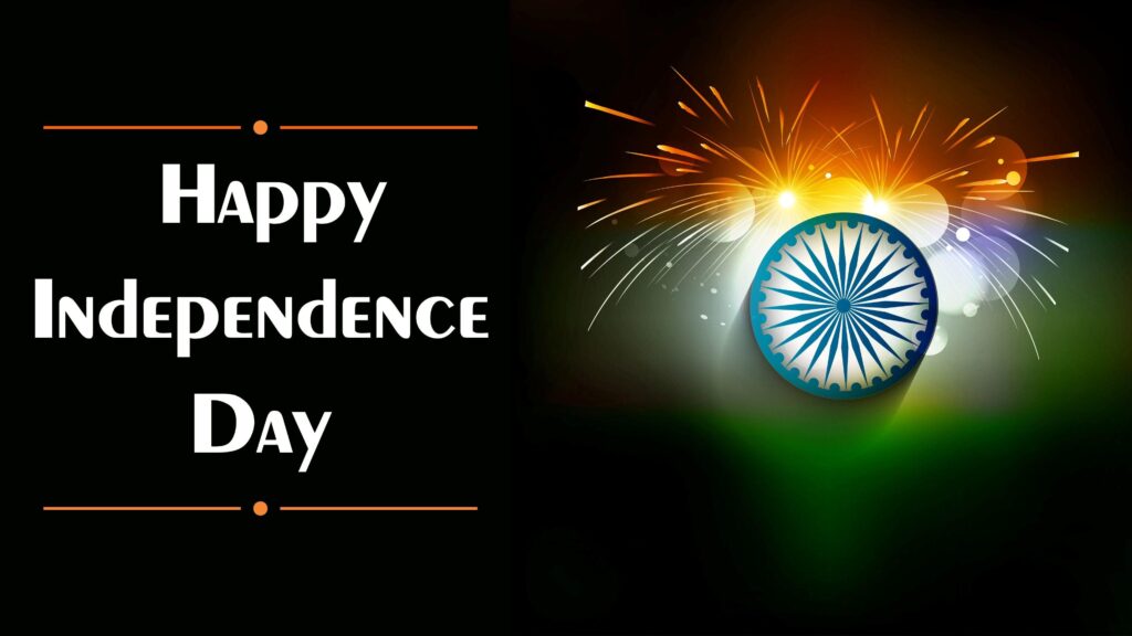 Happy Independence Day of India 2K Desk 4K Wallpaper Backgrounds