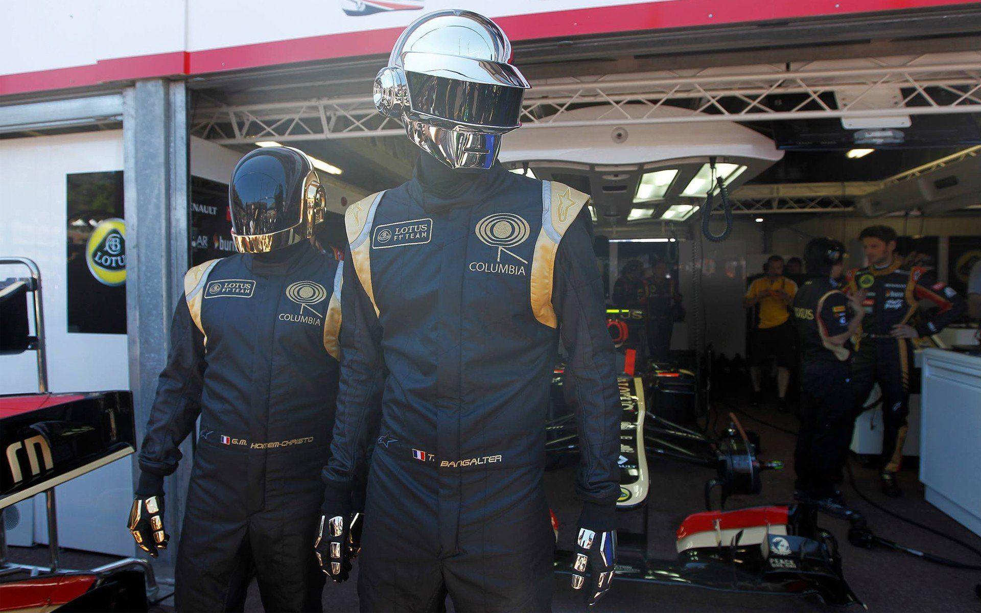 Daft Punk Formula One Helmets Kimi Raikkonen Lotus F Team Music