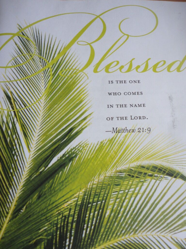 Happy Palm Sunday! Christianity
