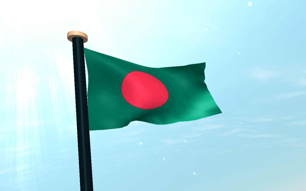 Bangladesh Flag D Wallpapers