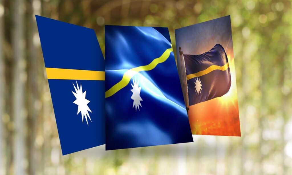 Nauru Flag Wallpapers for Android