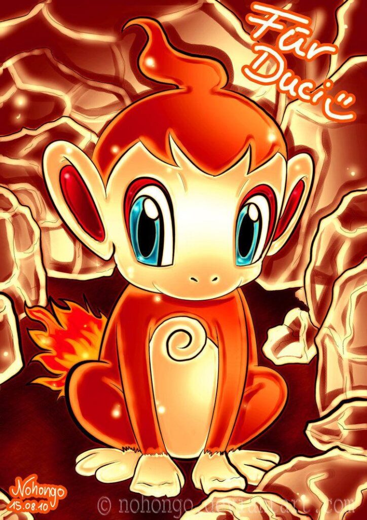 Chimchar by Nohongo