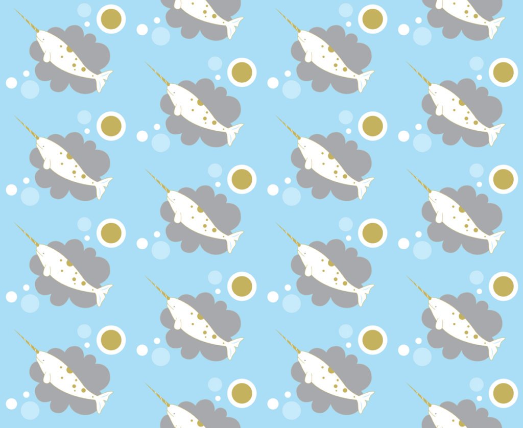 Narwhal Baby fabric