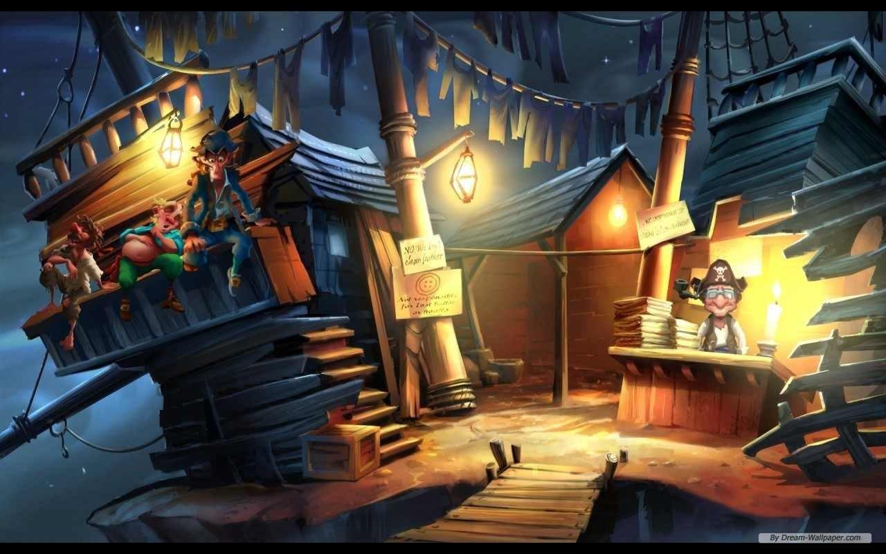 Monkey Island Lechuck’s Revenge Wallpapers and Backgrounds Wallpaper