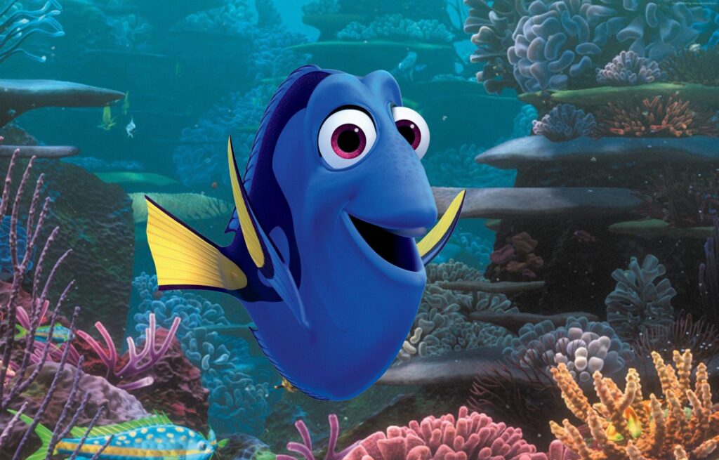 Finding Dory Wallpaper, Movies Finding Dory, nemo, fish, Pixar